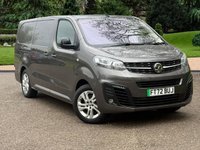USED 2022 72 VAUXHALL Vivaro Electric 3100 75kWh Elite Panel Van 6dr Electric Auto L2 H1 (7.4kW Charger) (136 ps) RARE METALLIC GREY-LONG WHEELBASE