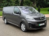 USED 2022 72 VAUXHALL Vivaro Electric 3100 75kWh Elite Panel Van 6dr Electric Auto L2 H1 (7.4kW Charger) (136 ps) RARE METALLIC GREY-LONG WHEELBASE