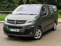 USED 2022 72 VAUXHALL Vivaro Electric 3100 75kWh Elite Panel Van 6dr Electric Auto L2 H1 (7.4kW Charger) (136 ps) RARE METALLIC GREY-LONG WHEELBASE