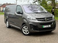 USED 2022 72 VAUXHALL Vivaro Electric 3100 75kWh Elite Panel Van 6dr Electric Auto L2 H1 (7.4kW Charger) (136 ps) RARE METALLIC GREY-LONG WHEELBASE