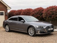 USED 2018 68 AUDI A8 3.0 TDI V6 50 SLIDING PAN ROOF SOFT CLOSE DOORS Saloon 4dr Diesel Tiptronic quattro Euro 6 (s/s) (286 ps) 