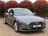 USED 2018 68 AUDI A8 3.0 TDI V6 50 SLIDING PAN ROOF SOFT CLOSE DOORS Saloon 4dr Diesel Tiptronic quattro Euro 6 (s/s) (286 ps) 