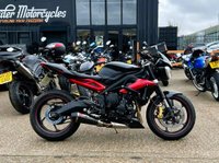 USED 2014 14 TRIUMPH STREET TRIPLE 675 R - BUY ONLINE 24 HRS A DAY - FINANCE AVAILABLE - ALL TYPES OF CREDIT ACCEPTED WITH RX REAR END & SCORPION EXHAUST