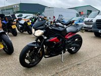 USED 2014 14 TRIUMPH STREET TRIPLE 675 R - BUY ONLINE 24 HRS A DAY - FINANCE AVAILABLE - ALL TYPES OF CREDIT ACCEPTED WITH RX REAR END & SCORPION EXHAUST
