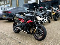 USED 2014 14 TRIUMPH STREET TRIPLE 675 R - BUY ONLINE 24 HRS A DAY - FINANCE AVAILABLE - ALL TYPES OF CREDIT ACCEPTED WITH RX REAR END & SCORPION EXHAUST