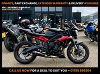 USED 2014 14 TRIUMPH STREET TRIPLE 675 R - BUY ONLINE 24 HRS A DAY - FINANCE AVAILABLE - ALL TYPES OF CREDIT ACCEPTED WITH RX REAR END & SCORPION EXHAUST