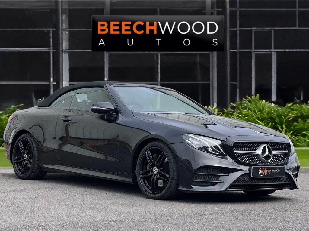 USED 2018 68 MERCEDES-BENZ E-CLASS 2.0 E300 AMG Line Cabriolet 2dr Petrol G-Tronic+ Euro 6 (s/s) (245 ps) 