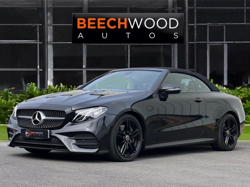 USED 2018 68 MERCEDES-BENZ E-CLASS 2.0 E300 AMG Line Cabriolet 2dr Petrol G-Tronic+ Euro 6 (s/s) (245 ps) 