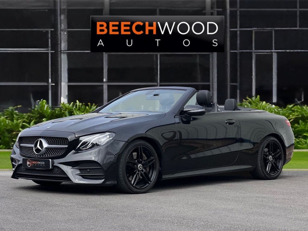 USED 2018 68 MERCEDES-BENZ E-CLASS 2.0 E300 AMG Line Cabriolet 2dr Petrol G-Tronic+ Euro 6 (s/s) (245 ps) 