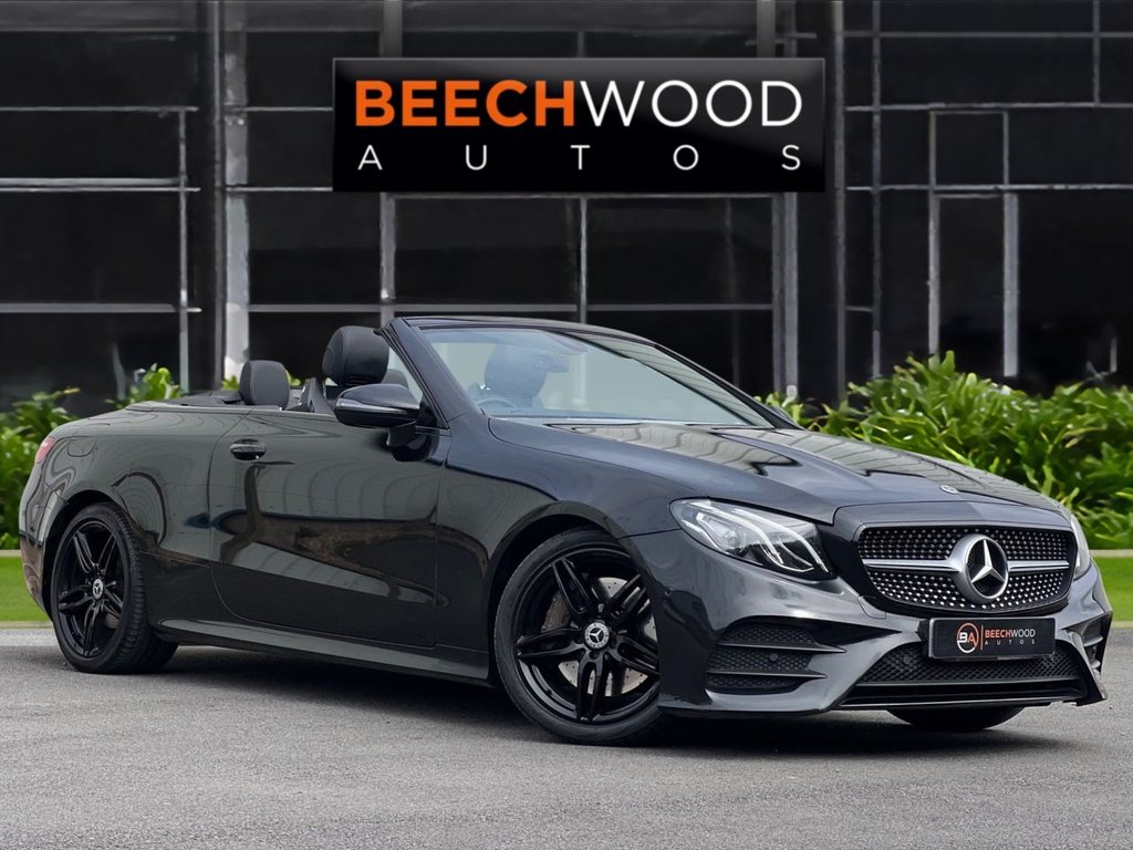USED 2018 68 MERCEDES-BENZ E-CLASS 2.0 E300 AMG Line Cabriolet 2dr Petrol G-Tronic+ Euro 6 (s/s) (245 ps) 