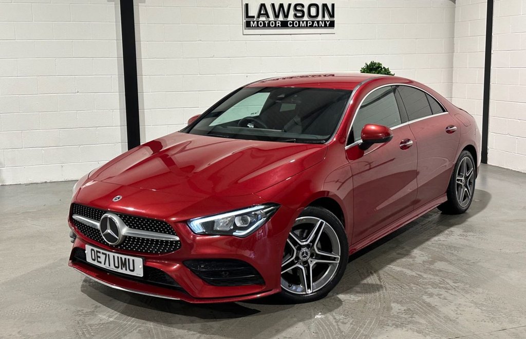 USED 2022 71 MERCEDES-BENZ CLA 1.3 CLA180 AMG Line (Premium 2) Coupe 4dr Petrol 7G-DCT Euro 6 (s/s) (136 ps) 