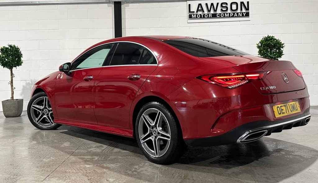 USED 2022 71 MERCEDES-BENZ CLA 1.3 CLA180 AMG Line (Premium 2) Coupe 4dr Petrol 7G-DCT Euro 6 (s/s) (136 ps) 