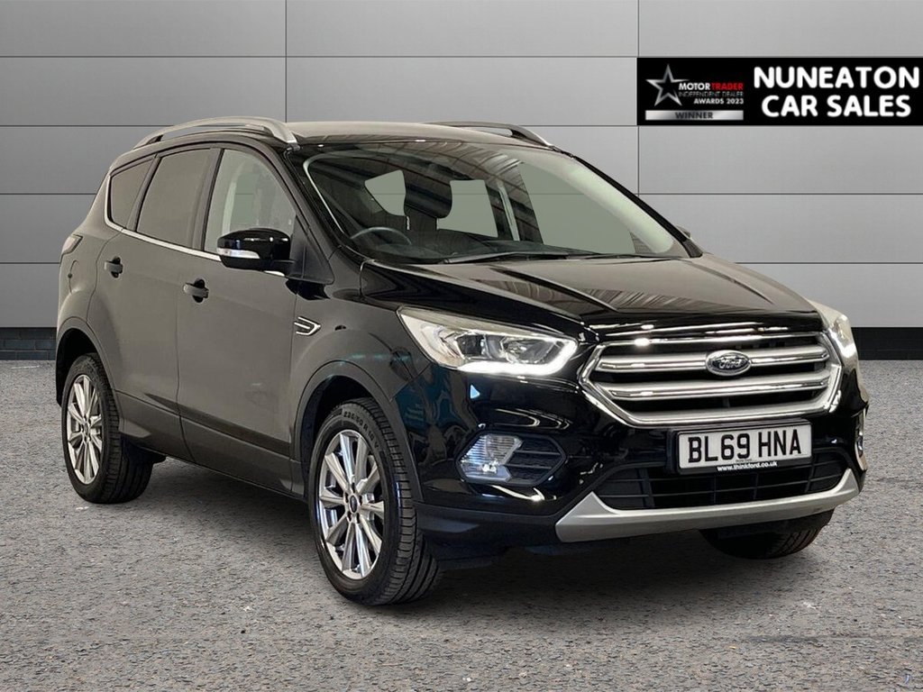 USED 2019 69 FORD KUGA 2.0 TDCi EcoBlue Titanium Edition SUV 5dr Diesel Powershift Euro 6 (120 ps) APPLE CAR PLAY AND ANDROID AUTO