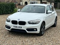 USED 2016 16 BMW 1 SERIES 1.5 118i Sport Hatchback 5dr Petrol Manual Euro 6 (s/s) (136 ps) 69000 miles due in next week