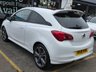 USED 2018 18 VAUXHALL CORSA 1.4i Turbo White Edition Hatchback 3dr Petrol Manual Euro 6 (s/s) (150 ps) 