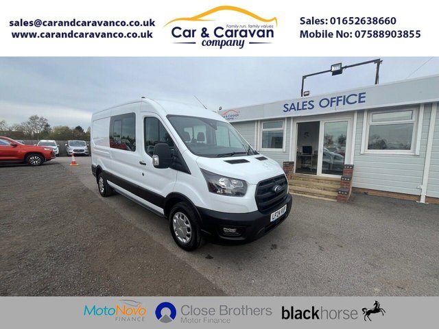 View our Ford Transit 2.0 350 EcoBlue Trend Crew Van Double Cab 5dr Diesel Manual L3 H2 Euro 6 (s/s) (130 ps)