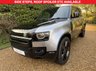 USED 2024 73 LAND ROVER DEFENDER 110 3.0 D300 MHEV X SUV 5dr Diesel Auto 4WD Euro 6 (s/s) (300 ps) 22'ALLOYS,MERIDIAN,MATRIX,HEADS UP