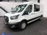 USED 2024 73 FORD TRANSIT 2.0 350 EcoBlue Trend Crew Van Double Cab L3 H2 Euro 6 (s/s) (130 ps) 6 SEAT CREW VAN TREND MODEL CREW PANEL VAN