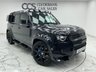 USED 2022 72 LAND ROVER DEFENDER 3.0 D300 MHEV X-Dynamic HSE Hard Top SUV 5dr Diesel Auto 4WD MWB Euro 6 (s/s) (300 ps) Finished In Santorini Black, This Defender Comes With Full Land Rover Service History, Rear Seat Conversion,  Blue Brake Callipers, 3D And Reverse Camera, 12 Months MOT, 3 Months Warranty, Finance And Extended Warranty Available.