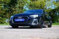 USED 2022 72 AUDI A5 2.0 TFSI 35 S line Coupe 2dr Petrol S Tronic Euro 6 (s/s) (150 ps) MYTHOS BLACK METALLIC PAINTWORK + VIRTUAL DASH + REAR CAMERA + CARPLY