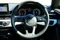 USED 2022 72 AUDI A5 2.0 TFSI 35 S line Coupe 2dr Petrol S Tronic Euro 6 (s/s) (150 ps) MYTHOS BLACK METALLIC PAINTWORK + VIRTUAL DASH + REAR CAMERA + CARPLY