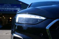 USED 2022 72 AUDI A5 2.0 TFSI 35 S line Coupe 2dr Petrol S Tronic Euro 6 (s/s) (150 ps) MYTHOS BLACK METALLIC PAINTWORK + VIRTUAL DASH + REAR CAMERA + CARPLY