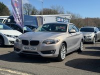USED 2016 66 BMW 2 SERIES 1.5 218i SE Coupe 2dr Petrol Auto Euro 6 (s/s) (136 ps) 