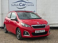 USED 2016 66 PEUGEOT 108 1.2 PureTech Allure Top! 5dr Petrol Manual Euro 6 (82 ps) www.suffolkcarcentre.co.uk - Located at Lowestoft