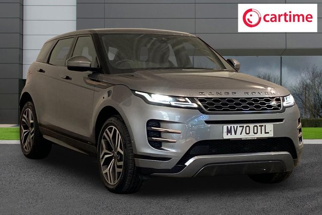 View our Land Rover Range Rover Evoque 1.5 P300e 12.2kWh R-Dynamic HSE SUV 5dr Petrol Plug-in Hybrid Auto 4WD Euro 6 (s/s) (309 ps) 3D Surround Camera, Front / Rear Parking Aid, Android Auto / Apple CarPlay, R-Dynamic Exterior Pack, 20In Alloys