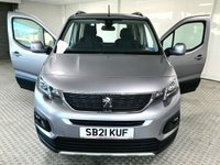 USED 2021 21 PEUGEOT RIFTER 1.5 BlueHDi Allure Standard MPV 5dr Diesel Manual Euro 6 (100 ps) WAV+3 SEATS+ELECTRIC WINCH+RAMP