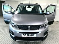 USED 2021 21 PEUGEOT RIFTER 1.5 BlueHDi Allure Standard MPV 5dr Diesel Manual Euro 6 (100 ps) WAV+3 SEATS+ELECTRIC WINCH+RAMP