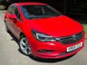 USED 2017 66 VAUXHALL ASTRA 1.4i Turbo SRi Hatchback 5dr Petrol Manual Euro 6 (150 ps) CRUISE CONTROL,AIR CON