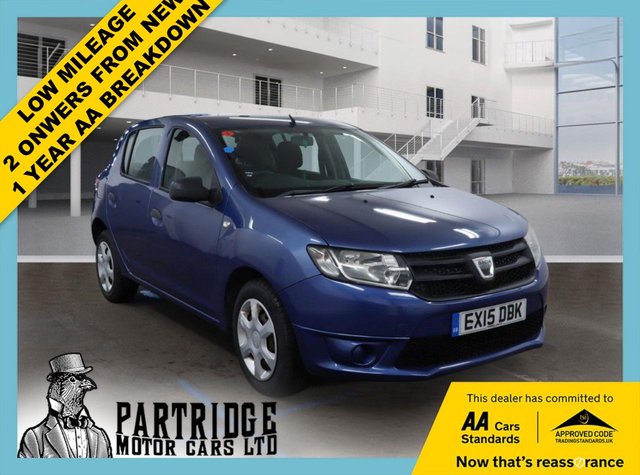 2015 DACIA SANDERO 1.2 Ambiance Hatchback 5dr Petrol Manual Euro 5 (75 ps) - Photo 1