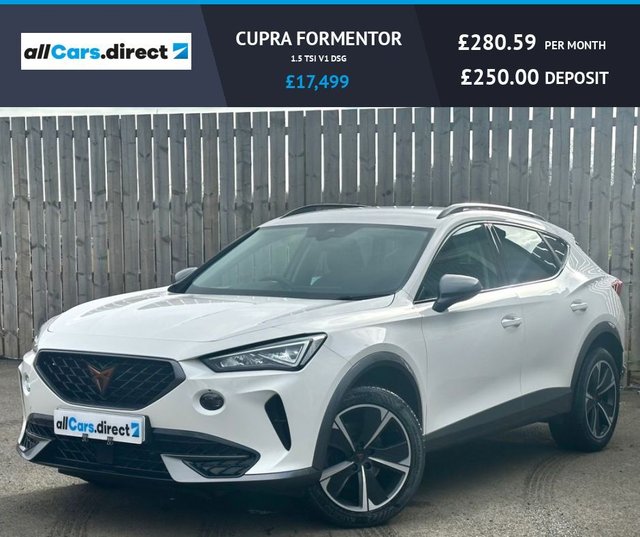 View our CUPRA FORMENTOR