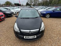 USED 2012 62 VAUXHALL CORSA 1.2i ecoFLEX 16V Exclusiv Euro 5 (s/s) 5dr (A/C) ULEZ FREE+FULL SERVICE HISTORY