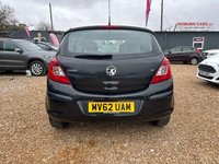 USED 2012 62 VAUXHALL CORSA 1.2i ecoFLEX 16V Exclusiv Euro 5 (s/s) 5dr (A/C) ULEZ FREE+FULL SERVICE HISTORY