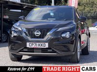 USED 2021 71 NISSAN JUKE 1.0 DIG-T N-Connecta 5dr - LOW MILEAGE R/CAM | APPLE | CRUISE | DAB