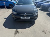 USED 2021 21 VOLKSWAGEN POLO 1.0 Petrol (TSI), Match Edition, 5 Door Hatchback, Manual, Euro 6. FULL 12 MONTH MOT WITH EVERY CAR