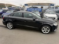 USED 2018 68 AUDI A3 1.6 Turbo Diesel (30) (TDI), Sport Edition, 4 Door Saloon, Manual, Euro 6. FULL 12 MONTH MOT WITH EVERY CAR