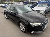USED 2018 68 AUDI A3 1.6 Turbo Diesel (30) (TDI), Sport Edition, 4 Door Saloon, Manual, Euro 6. FULL 12 MONTH MOT WITH EVERY CAR