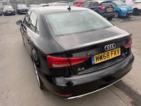 USED 2018 68 AUDI A3 1.6 Turbo Diesel (30) (TDI), Sport Edition, 4 Door Saloon, Manual, Euro 6. FULL 12 MONTH MOT WITH EVERY CAR