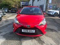 USED 2018 18 TOYOTA YARIS 2018/18 1.5 VVT-i Icon Tech Hatchback 5dr Petrol Manual Euro 6 (111 ps), 2 Owners from new, Only 55000 Miles ************ ONLY 55000 MILES **************