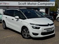 USED 2015 CITROEN GRAND C4 PICASSO 1.6 e-HDi Exclusive+ MPV 5dr Diesel ETG6 Euro 5 (s/s) (115 ps) Pan fixed glass roof, Navi, Automatic 7 seater