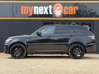 USED 2014 14 LAND ROVER RANGE ROVER SPORT 3.0 SD V6 Autobiography Dynamic SUV 5dr Diesel Auto 4WD Euro 5 (s/s) (292 ps) GENUINE CARBON FIBRE OVERFINCH EXTERIOR KIT + HUGE SPEC + FULL SERVICE HISTORY + SLIDING PANORAMIC ROOF + MERIDIAN SOUND SYSTEM + 360 CAMERA + FRONT AND REAR HEATED SEATS + HEATED STEERING WHEEL + PARKING SENSORS + BLUETOOTH + DAB RADIO + AIRCON + DUAL CLIMATE CONTROL FRONT AND REAR + SIDE STEPS + 22" OVERFINCH ALLOYS + CARBON SPOILER + CARBON REAR DIFFUSER + RED CALIPERS + PRIVACY GLASS + HPI CLEAR + 2 KEYS