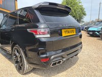 USED 2014 14 LAND ROVER RANGE ROVER SPORT 3.0 SD V6 Autobiography Dynamic SUV 5dr Diesel Auto 4WD Euro 5 (s/s) (292 ps) GENUINE CARBON FIBRE OVERFINCH EXTERIOR KIT + HUGE SPEC + FULL SERVICE HISTORY + SLIDING PANORAMIC ROOF + MERIDIAN SOUND SYSTEM + 360 CAMERA + FRONT AND REAR HEATED SEATS + HEATED STEERING WHEEL + PARKING SENSORS + BLUETOOTH + DAB RADIO + AIRCON + DUAL CLIMATE CONTROL FRONT AND REAR + SIDE STEPS + 22" OVERFINCH ALLOYS + CARBON SPOILER + CARBON REAR DIFFUSER + RED CALIPERS + PRIVACY GLASS + HPI CLEAR + 2 KEYS