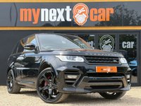 USED 2014 14 LAND ROVER RANGE ROVER SPORT 3.0 SD V6 Autobiography Dynamic SUV 5dr Diesel Auto 4WD Euro 5 (s/s) (292 ps) GENUINE CARBON FIBRE OVERFINCH EXTERIOR KIT + HUGE SPEC + FULL SERVICE HISTORY + SLIDING PANORAMIC ROOF + MERIDIAN SOUND SYSTEM + 360 CAMERA + FRONT AND REAR HEATED SEATS + HEATED STEERING WHEEL + PARKING SENSORS + BLUETOOTH + DAB RADIO + AIRCON + DUAL CLIMATE CONTROL FRONT AND REAR + SIDE STEPS + 22" OVERFINCH ALLOYS + CARBON SPOILER + CARBON REAR DIFFUSER + RED CALIPERS + PRIVACY GLASS + HPI CLEAR + 2 KEYS