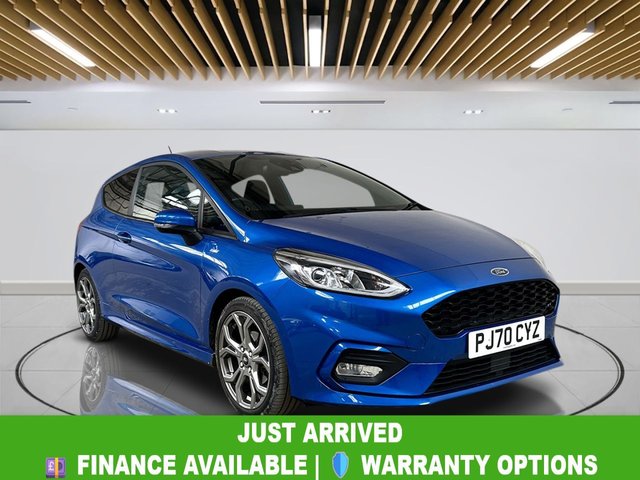 2021 70 FORD FIESTA 1.0T EcoBoost MHEV ST-Line Edition Hatchback 3dr Petrol Manual Euro 6 (s/s) (155 ps) Bluetooth | Climate Control
