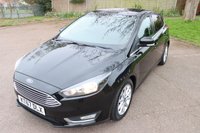 USED 2018 67 FORD FOCUS 1.0T EcoBoost Titanium Hatchback 5dr Petrol Manual Euro 6 (s/s) (125 ps) Just Serviced Ready to Drive Away
