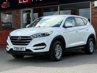 USED 2018 18 HYUNDAI TUCSON 1.6 GDi Blue Drive S SUV 5dr Petrol Manual Euro 6 (s/s) (132 ps) EURO 6 PETROL