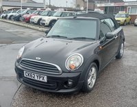 USED 2013 62 MINI CONVERTIBLE 1.6 One Convertible 2dr Petrol Manual Euro 5 (98 ps) 